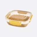 BOITE ALIMENTAIRE CARRE 1025 ML MIX COULEURS 