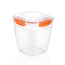 BOITE ALIMENTAIRE CARRE LONG 1075 ML MIX COULEURS 