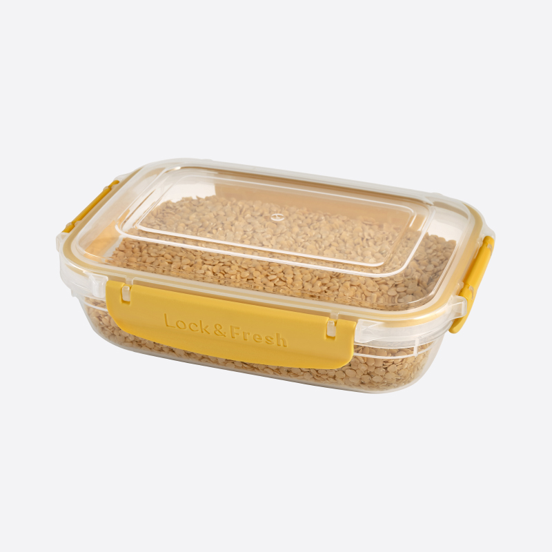 BOITE ALIMENTAIRE RECTANGULAIRE 975 ML MIX COULEURS 