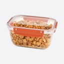 BOITE ALIMENTAIRE RECTANGULAIRE 1800 ML MIX COULEURS 