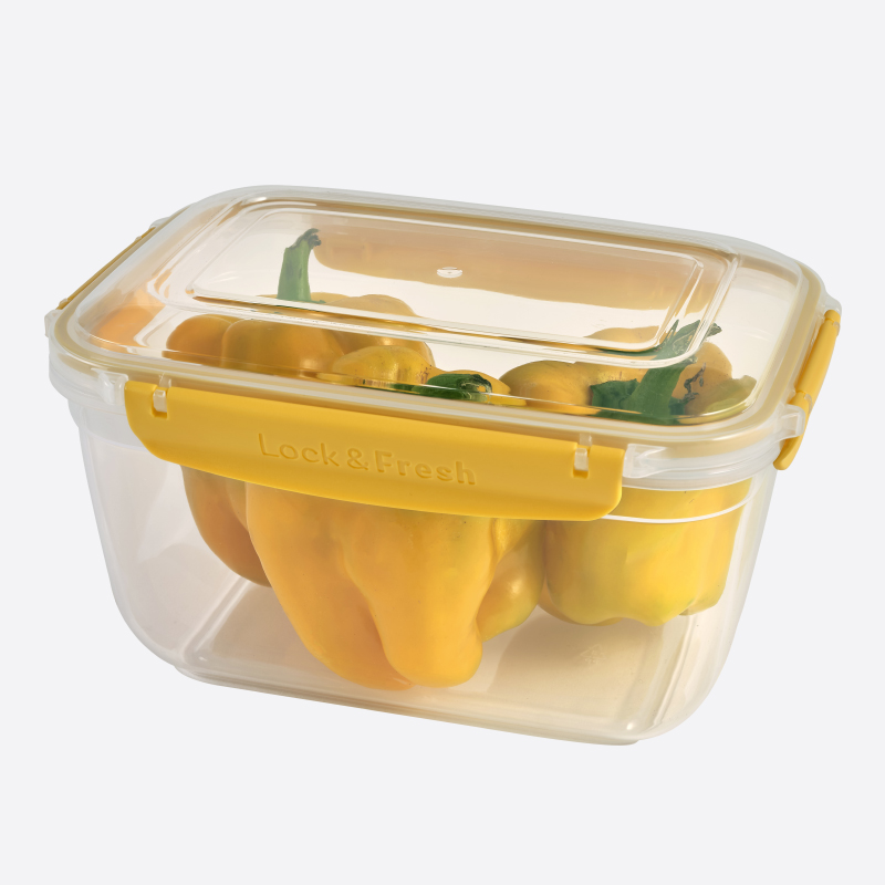 BOITE ALIMENTAIRE RECTANGULAIRE 3000 ML MIX COULEURS 