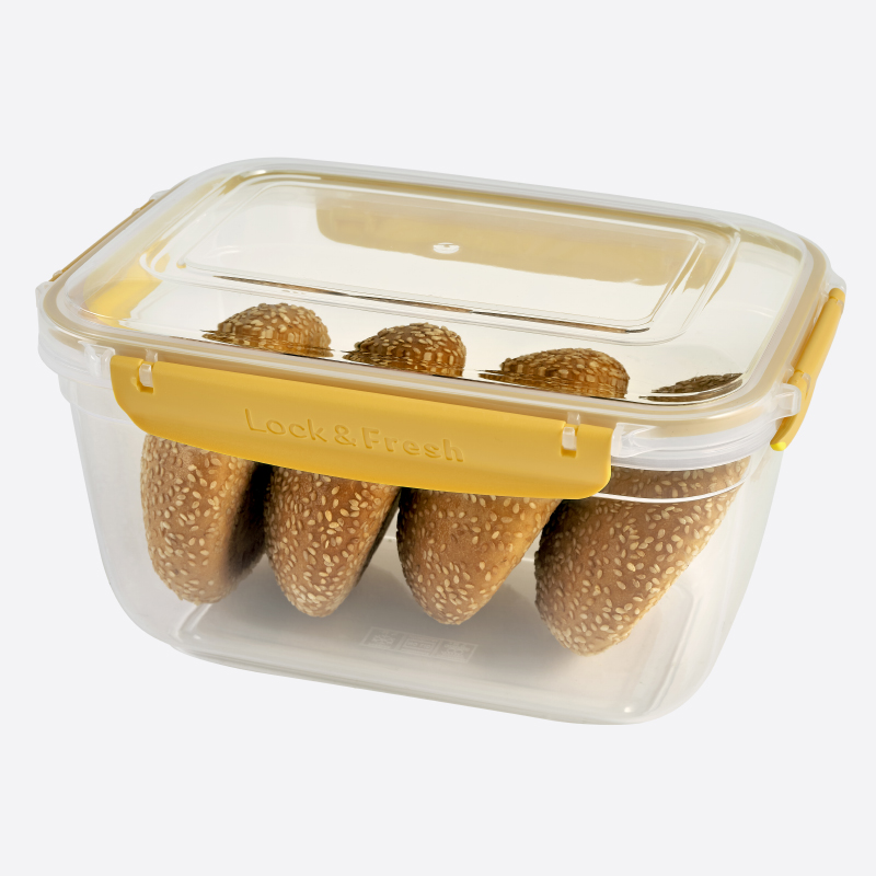 BOITE ALIMENTAIRE RECTANGULAIRE 5000 ML MIX COULEURS 