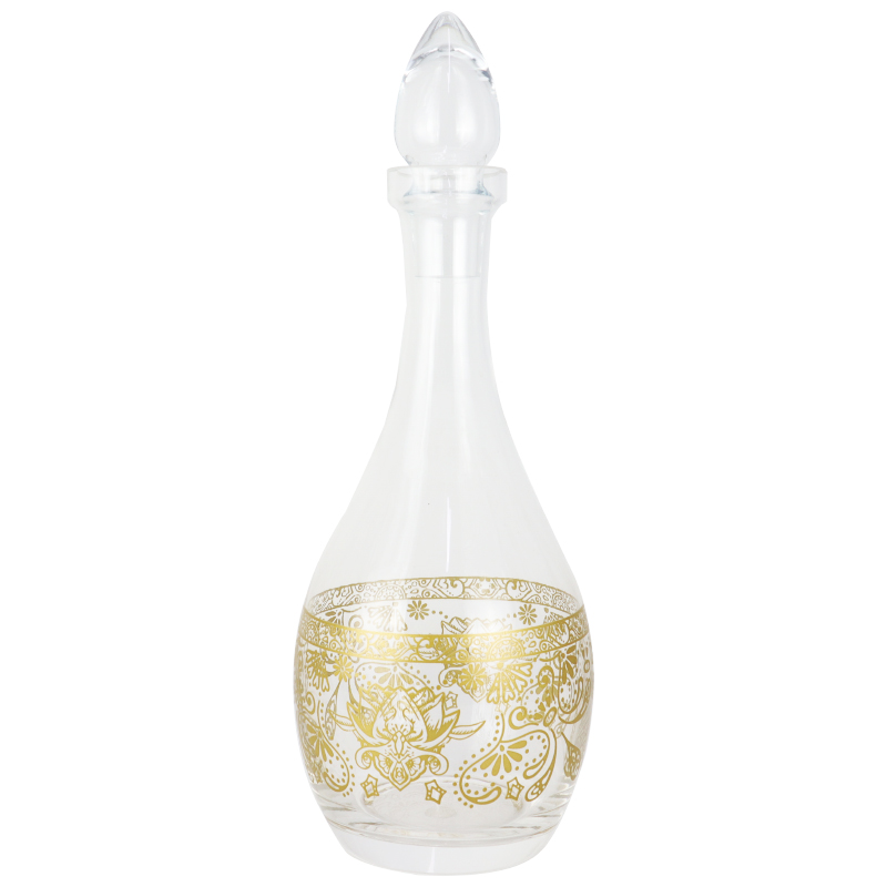 CARAFE LUXE AVEC BOUCHON EN VERRE 1200 CC