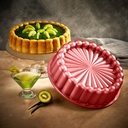 MOULE GATEAU GRANIT 28X7 CM MIX NOIR/BORDEAU/BEIGE