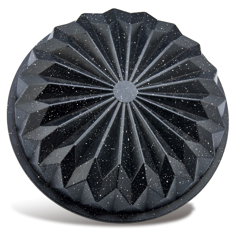 MOULE GATEAU GRANIT 28X7 CM NOIR