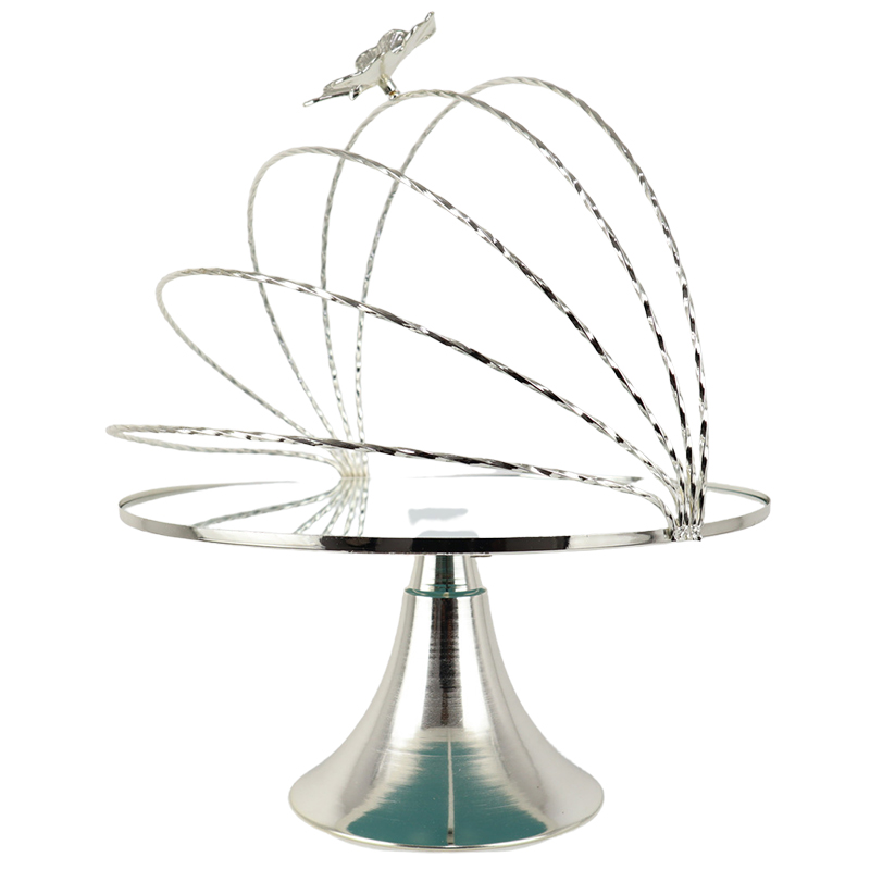 PRESENTOIR DECO METAL MODELE ARGENT 40X30 CM 