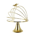 PRESENTOIR DECO METAL MODELE OR 34X26 CM 