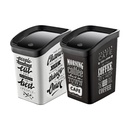POUBELLE PLASTIQUE 6 LITRES 2 DESIGNS MIX 