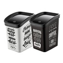 POUBELLE PLASTIQUE 11.6 LITRES 2 DESIGNS MIX 
