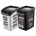 POUBELLE PLASTIQUE 22 LITRES 2 DESIGNS MIX 
