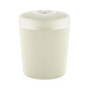 BOITE A DETERGENTS PLASTIQUE 4.2 LITRES MIX ROSE/GRIS/BEIGE/CREME