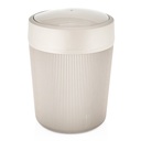 POUBELLE PLASTIQUE 4.2  LITRES MIX GRIS/BEIGE/CREME