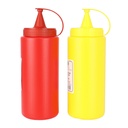 DISTRIBUTEUR KETCHUP/MOUTARDE 500 ML 