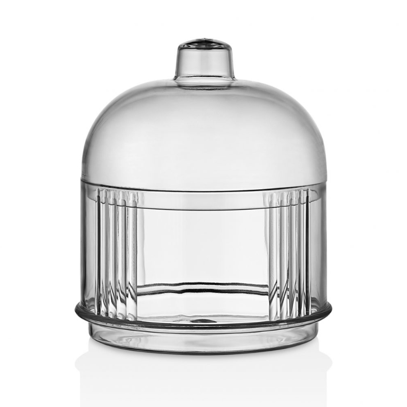 BOITE A SUCRE CRYSTAL MAT 13X10 CM 