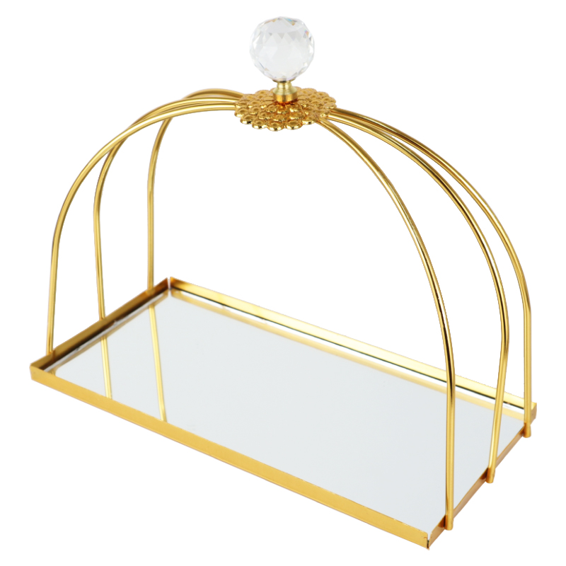 PLATEAU DE PRESENTATION 22X13X25 CM MODELE OR 