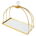 PLATEAU DE PRESENTATION 22X13X25 CM MODELE OR 