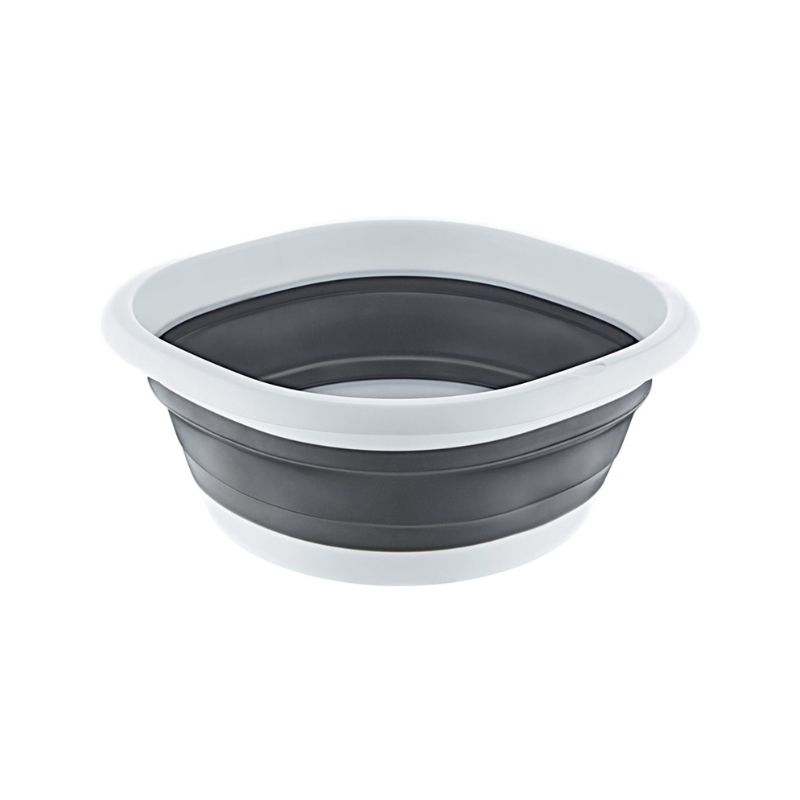 ENTONNOIR RETRACTABLE 20X13X9 CM COULEUR GRIS/BLANC