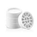 SET 4 PIECES ANTI VIBRATION MACHINE A LAVER MIX GRIS/BLANC