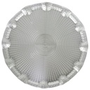 PLATEAU DECO PLASTIQUE 28 CM MODELE ARGENT