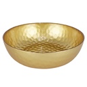 BOL LUXE VERRE 16 CM MIX OR/ARGENT/VERT