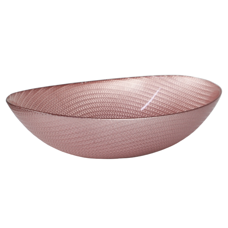 BOL LUXE VERRE 22 CM MIX ARGNT/BRONZE/ROSE
