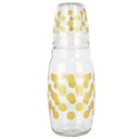 SET BOUTEILLE AVEC VERRE 1000 CC MODELE OR 