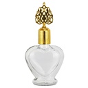 BOUTEILLE COLOGNE EN VERRE 10X5 CM 