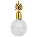 BOUTEILLE COLOGNE EN VERRE 11X4 CM 