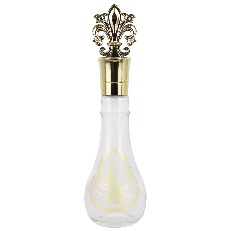 BOUTEILLE COLOGNE EN VERRE 18X4 CM 