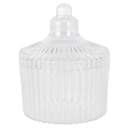 MINI POT PLASTIQUE 8X7 CM TRANSPARENT