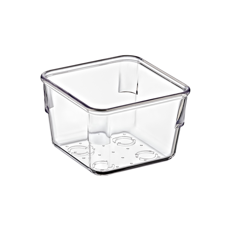 MODULE RANGEMENT CRYSTAL PLASTIQUE 8X8X6 CM 