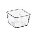 MODULE RANGEMENT CRYSTAL PLASTIQUE 8X8X6 CM 