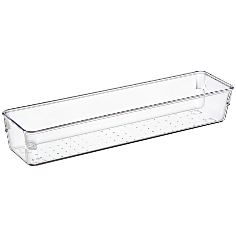 MODULE RANGEMENT CRYSTAL PLASTIQUE 31X8X6 CM 