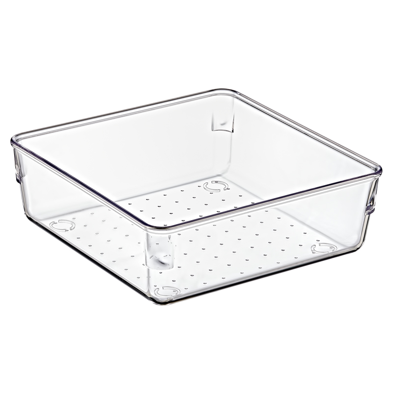 MODULE RANGEMENT CRYSTAL PLASTIQUE 15X15X6 CM 