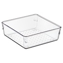 MODULE RANGEMENT CRYSTAL PLASTIQUE 15X15X6 CM 