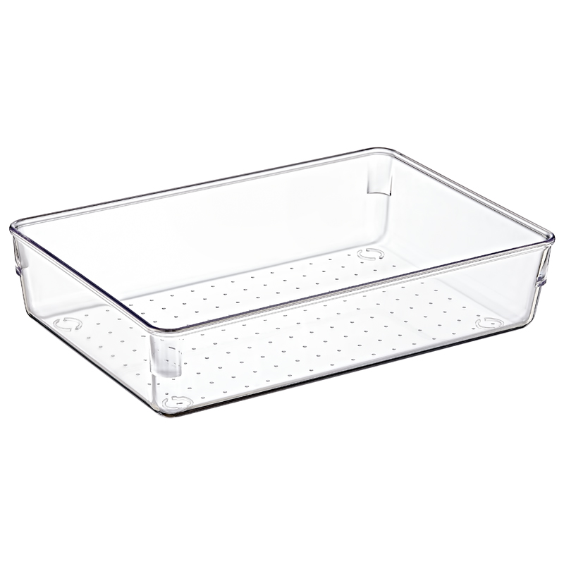 MODULE RANGEMENT CRYSTAL PLASTIQUE 23X15X6 CM 