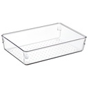 MODULE RANGEMENT CRYSTAL PLASTIQUE 23X15X6 CM 