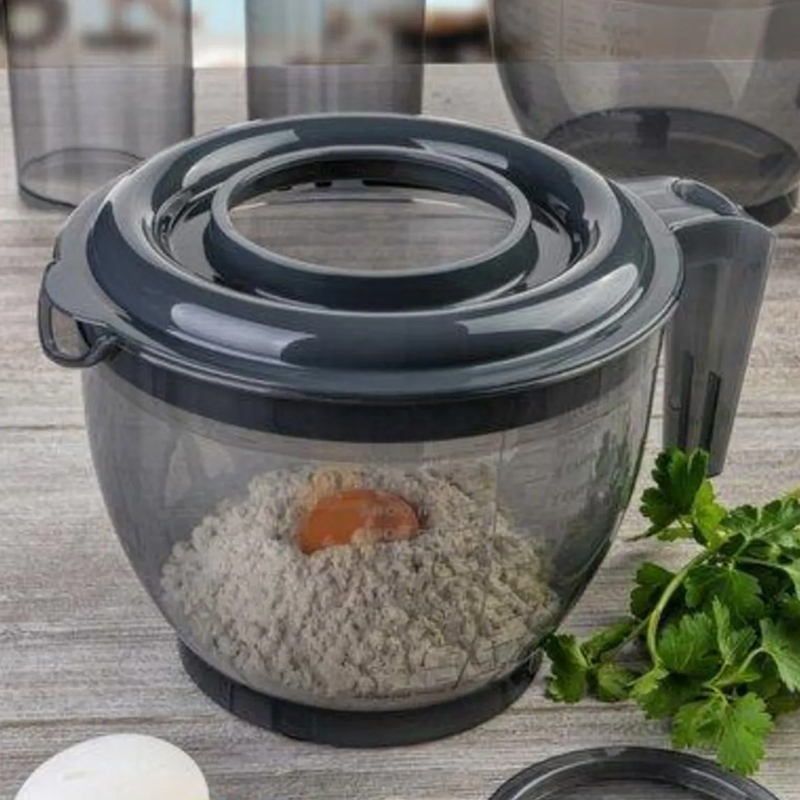 BOL A MIXER AVEC COUVERCLE 2.5 LITRES MAT 