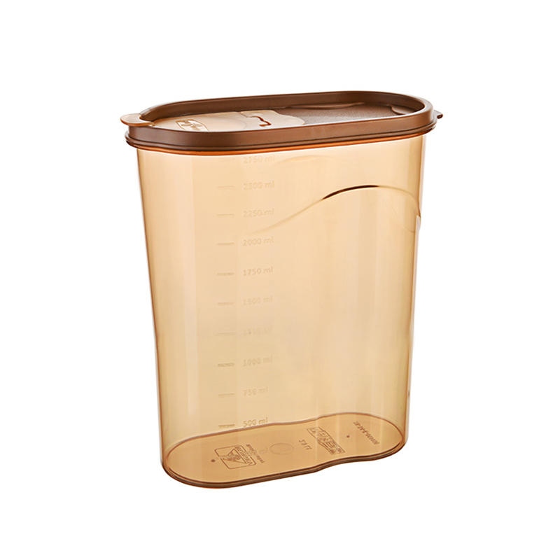 BOITE RANGEMENT 2.2 LITRES COULEUR MIEL 