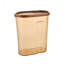 BOITE RANGEMENT 2.2 LITRES COULEUR MIEL 