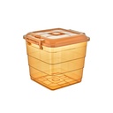 BOITE RANGEMENT 5 LITRES COULEUR MIEL 