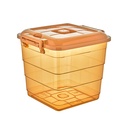 BOITE RANGEMENT 10 LITRES COULEUR MIEL 