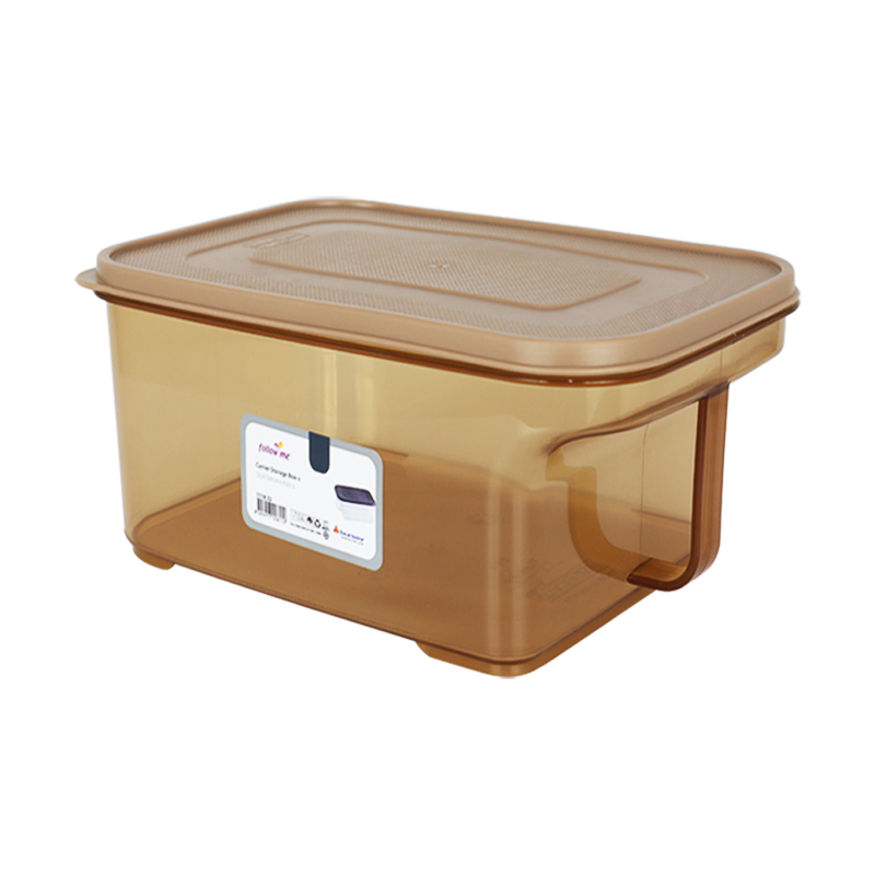 BOITE RANGEMENT 2.75 LITRES COULEUR MIEL 