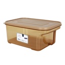 BOITE RANGEMENT 2.6 LITRES COULEUR MIEL 