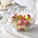 POT A SUCRE CRYSTAL PLASTIQUE 12 CM 