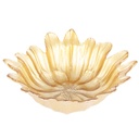 BOL VERRE 16 CM MIX ROUGE/OR/BRONZE