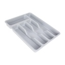 RANGE COUVERT PETIT MODELE 32X25X3,5 CM COULEUR MIX BLANC/BEIGE/GRIS