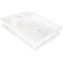 EGOUTTOIR VAISSELLE 46X36X9 CM COULEUR BLANC