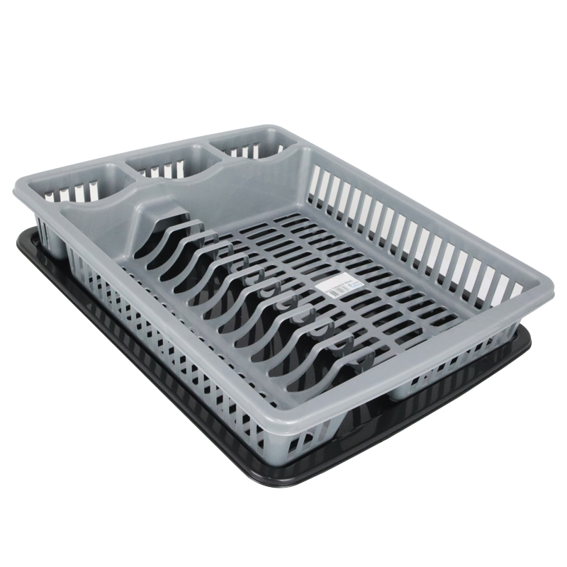 EGOUTTOIR VAISSELLE 46X36X9 CM COULEUR GRIS