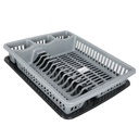 EGOUTTOIR VAISSELLE 46X36X9 CM COULEUR GRIS